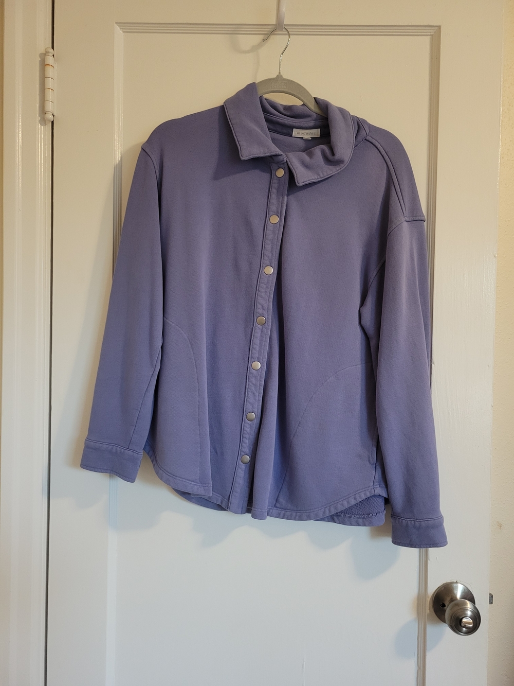 Mododoc Lilac Purple Long Sleeve Sweater Size XS